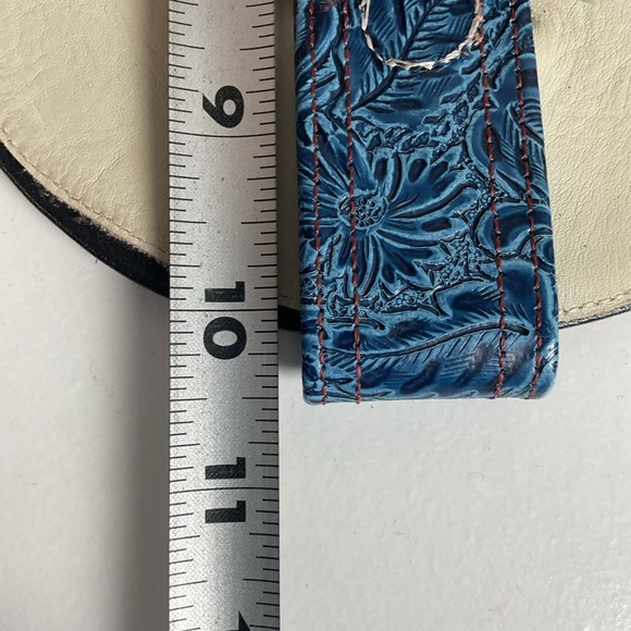 Olathe Tooled Cowgirl Roper Boots 7 B Barbie Pink Upper - Picture 10 of 14